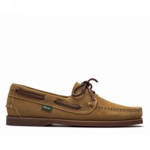 Paraboot Barth Men's Boat Shoes Brown | CANADA 03895T