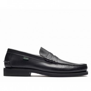 Paraboot Brighton Men's Loafers Black | CANADA 62189L