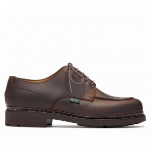 Paraboot Chambord Men's Derby Shoes Dark Brown | CANADA 43721Q