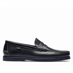 Paraboot Coraux Men's Loafers Black | CANADA 96701Q