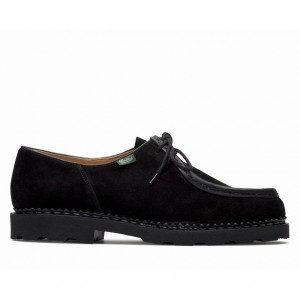 Paraboot Michael Men's Derby Shoes Black | CANADA 79308U