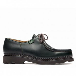 Paraboot Michael Women's Derby Shoes Dark Green | CANADA 98207K