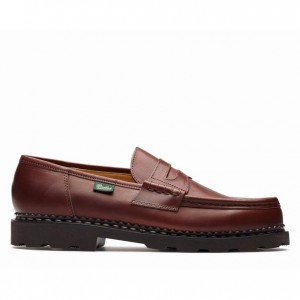 Paraboot Reims Men's Loafers Brown | CANADA 68354O