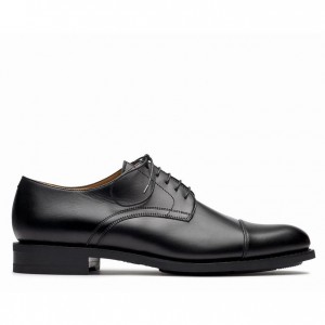 Paraboot Schubert Men's Derby Shoes Black | CANADA 65120H