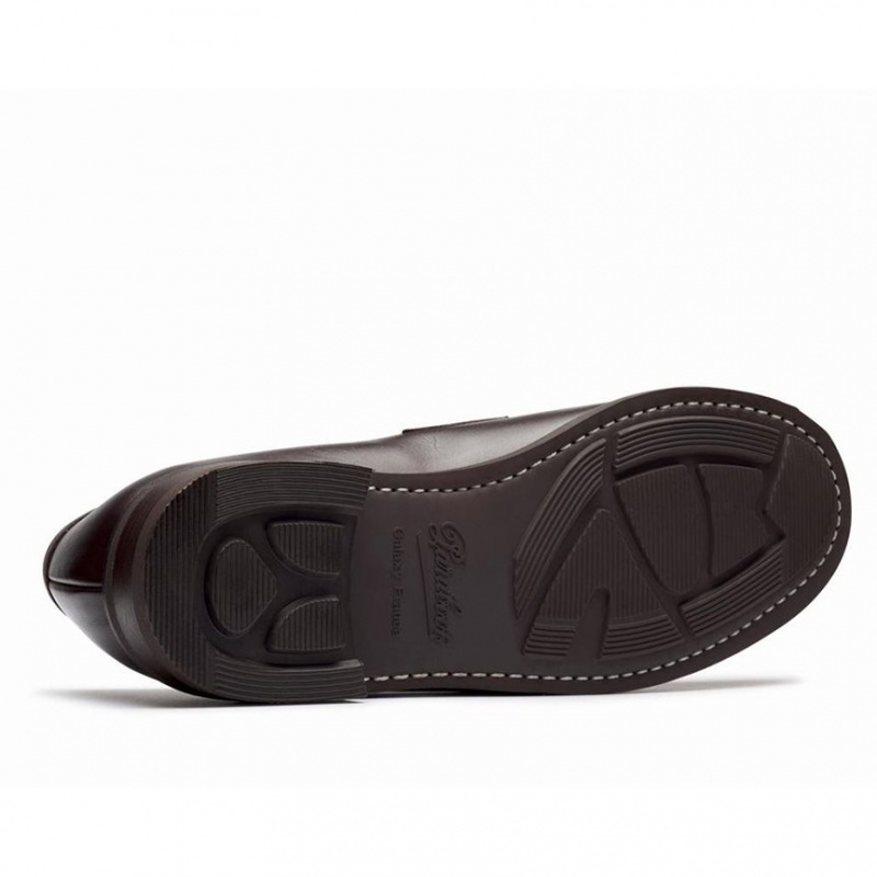 Paraboot Adonis Men's Loafers Dark Brown | CANADA 57430X