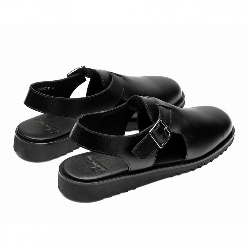 Paraboot Adriatic Men's Sandals Black | CANADA 28104Q