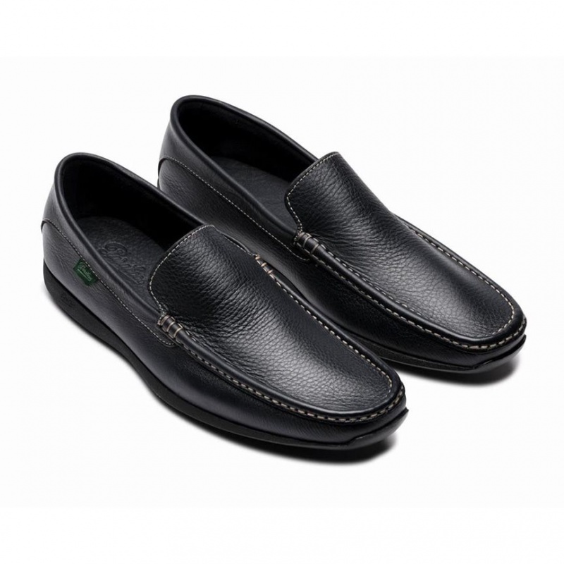 Paraboot Anvers Men's Loafers Black | CANADA 82749X