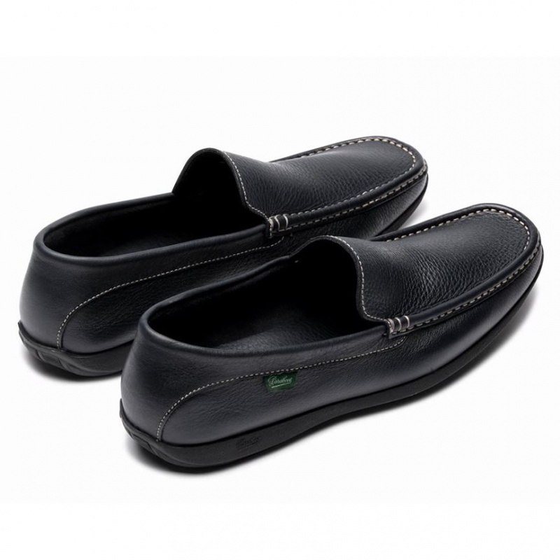 Paraboot Anvers Men's Loafers Black | CANADA 82749X