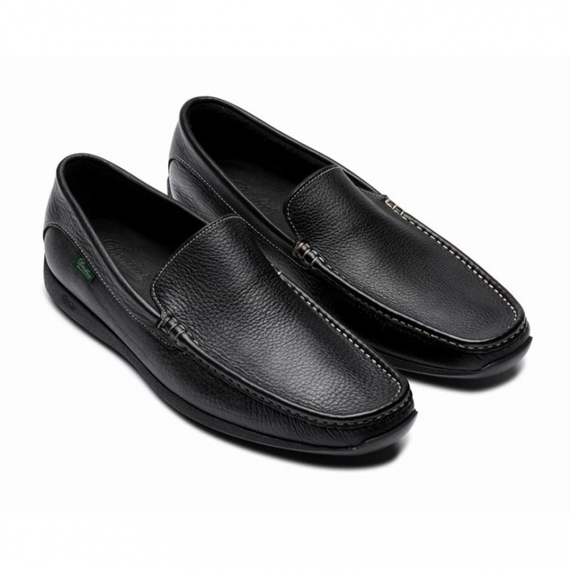 Paraboot Anvers Men's Loafers Black | CANADA 92513S