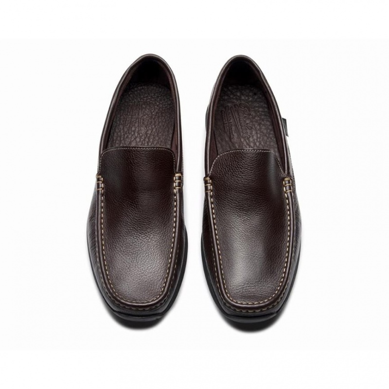 Paraboot Anvers Men's Loafers Dark Brown | CANADA 20798C