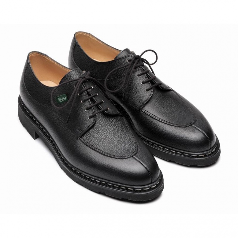 Paraboot Avignon Men's Derby Shoes Black | CANADA 85169N