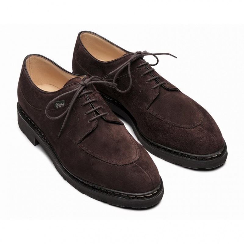 Paraboot Avignon Men's Derby Shoes Dark Brown | CANADA 87950B