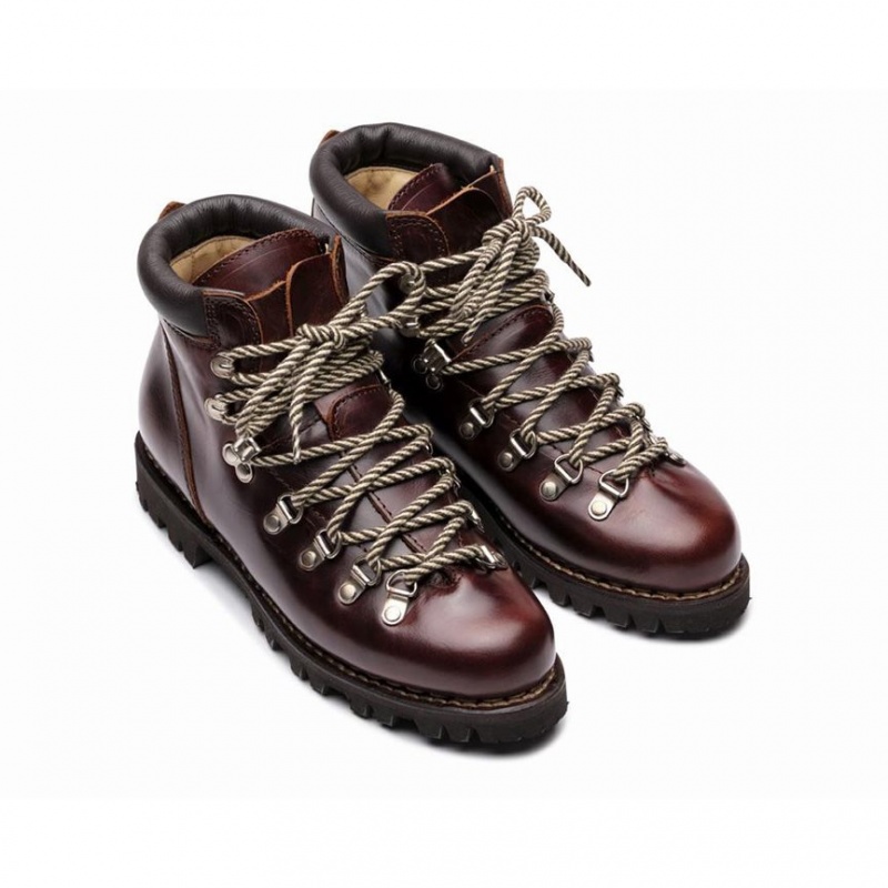 Paraboot Avoriaz Women's Ankle Boots Burgundy | CANADA 39174X