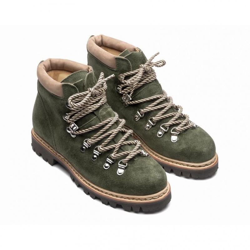 Paraboot Avoriaz Women's Ankle Boots Green | CANADA 24386P