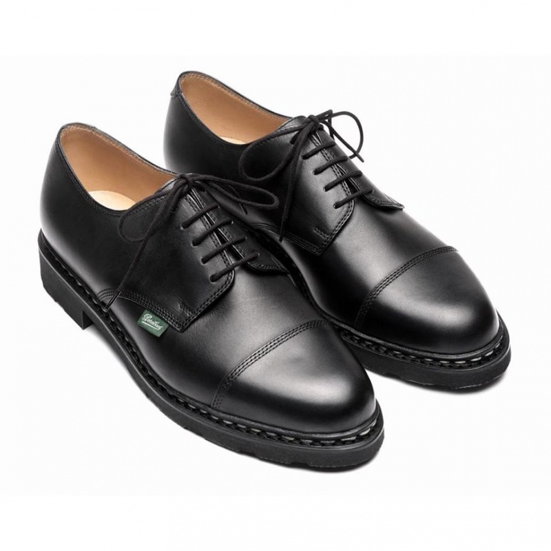 Paraboot Azay Men's Derby Shoes Black | CANADA 90425E