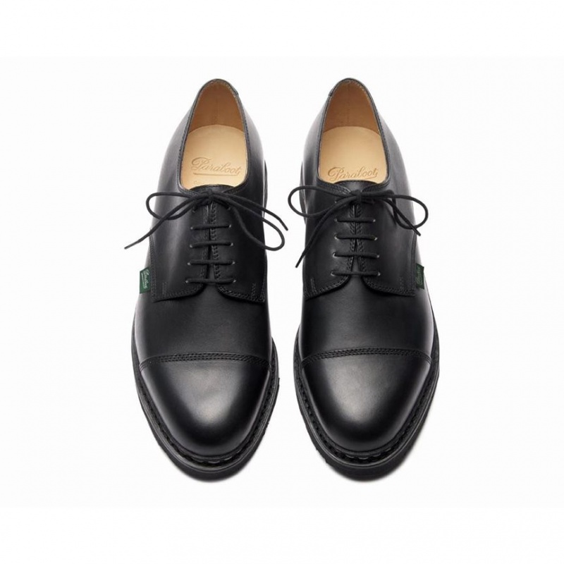 Paraboot Azay Men's Derby Shoes Black | CANADA 90425E