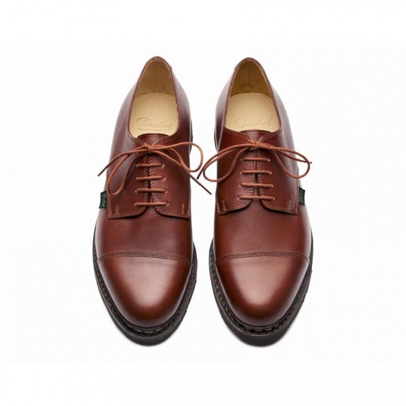 Paraboot Azay Men's Derby Shoes Brown | CANADA 20869O