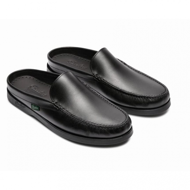 Paraboot Bahamas Men's Loafers Black | CANADA 62893V