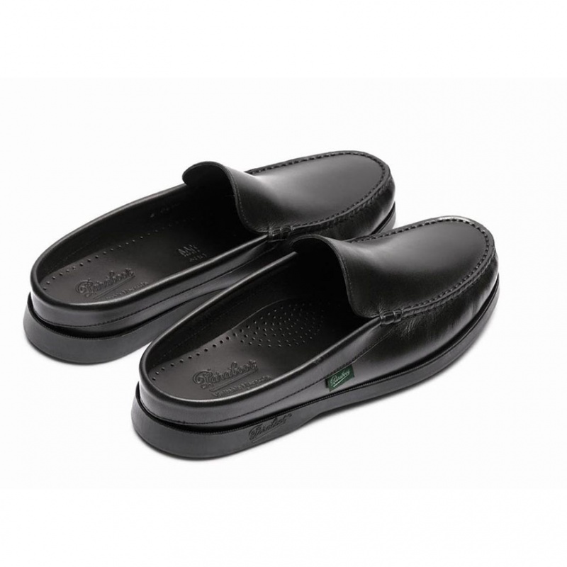 Paraboot Bahamas Men's Loafers Black | CANADA 62893V