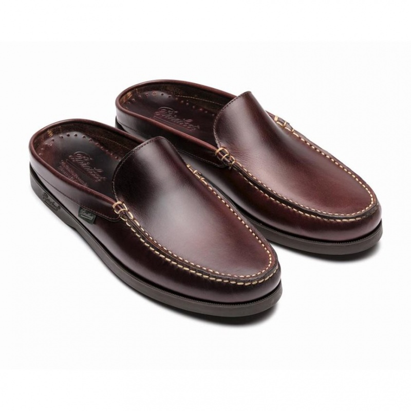 Paraboot Bahamas Men's Loafers Dark Brown | CANADA 95312I