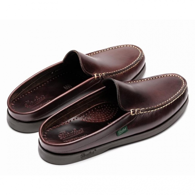 Paraboot Bahamas Men's Loafers Dark Brown | CANADA 95312I