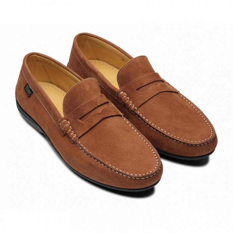 Paraboot Cabrio Men's Loafers Brown | CANADA 82147P