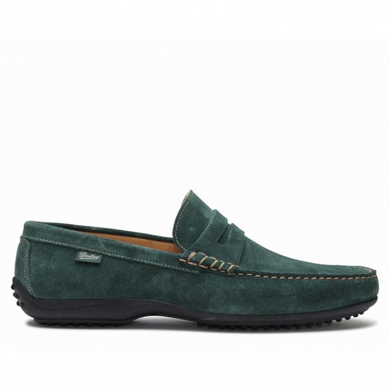 Paraboot Cabrio Men\'s Loafers Green | CANADA 39120W