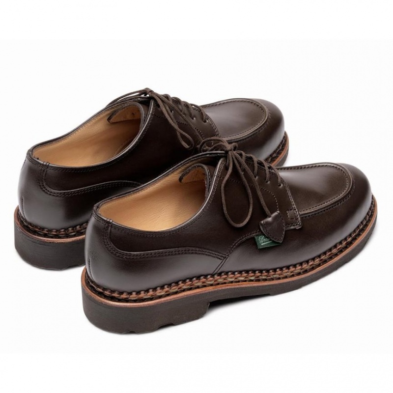 Paraboot Chamade Women's Derby Shoes Dark Brown | CANADA 38612W