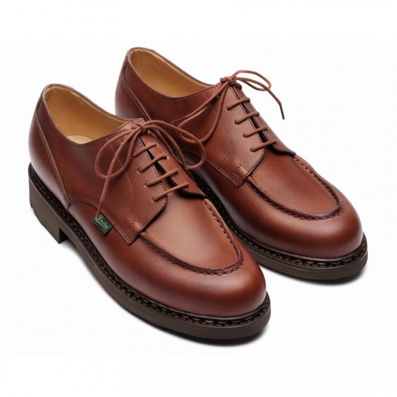 Paraboot Chambord Men's Derby Shoes Brown | CANADA 56873P