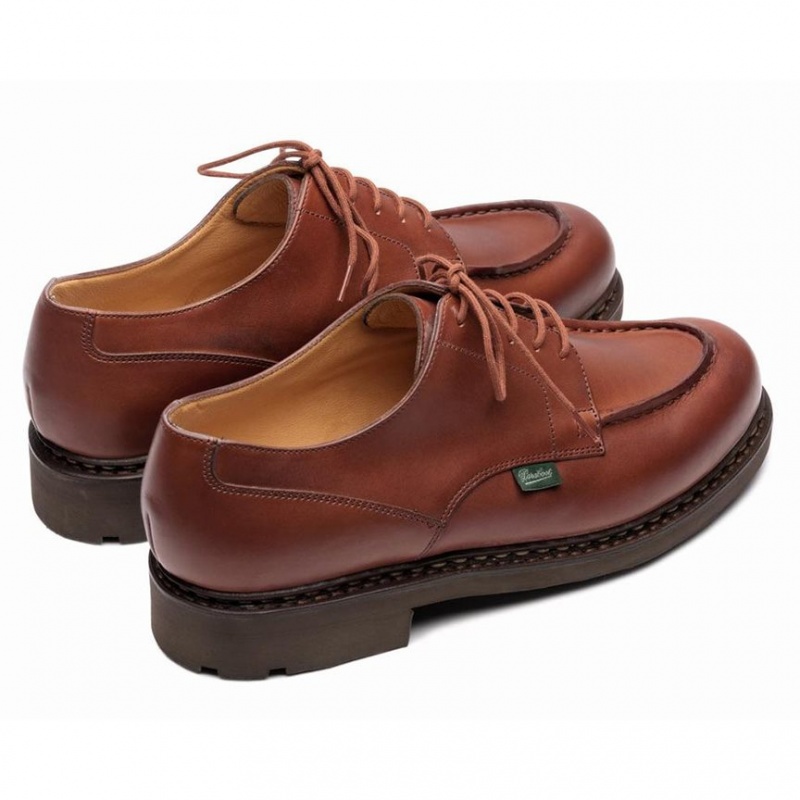 Paraboot Chambord Men's Derby Shoes Brown | CANADA 56873P