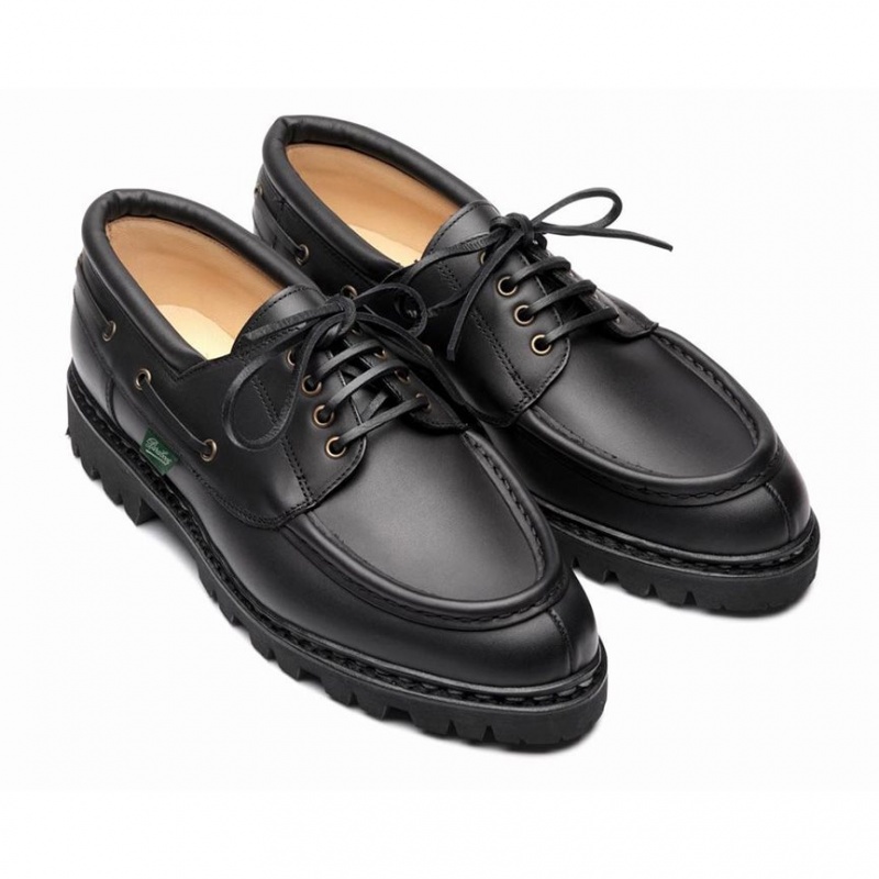 Paraboot Chimey Men's Derby Shoes Black | CANADA 24597P