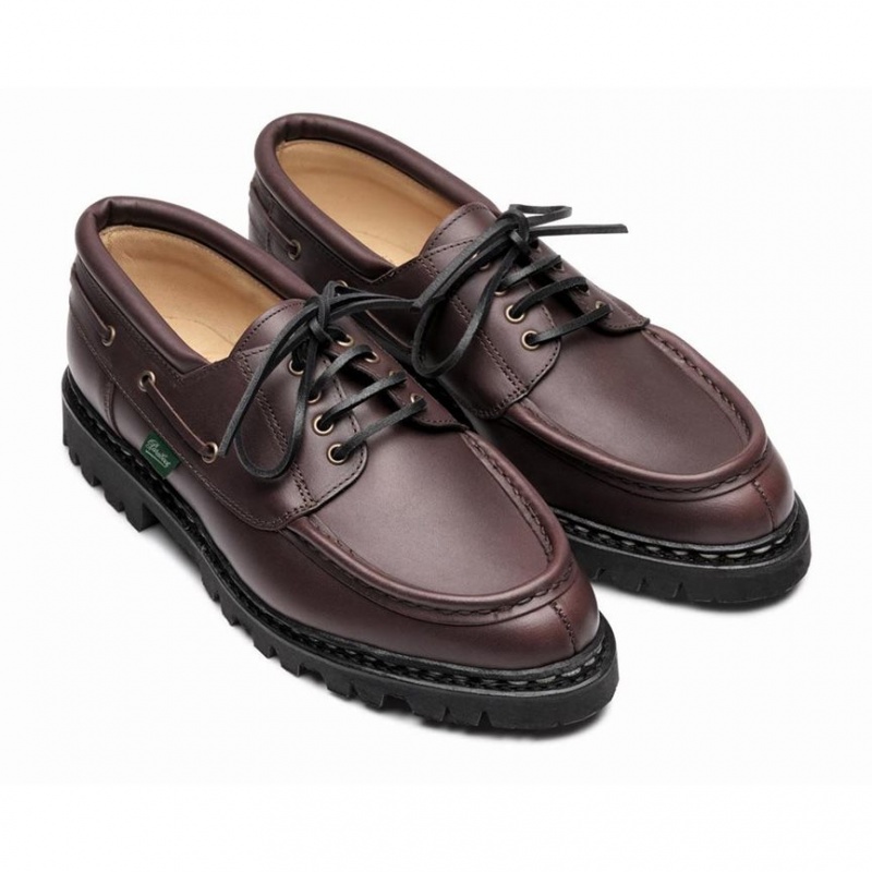 Paraboot Chimey Men's Derby Shoes Dark Brown | CANADA 17208G