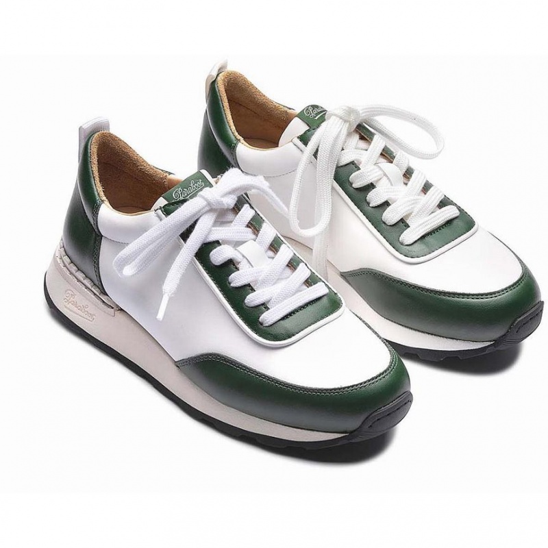 Paraboot Cosmos F Women's Sneakers White / Green | CANADA 75643A