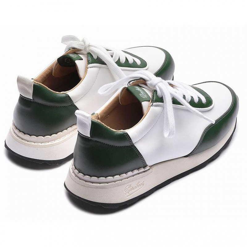 Paraboot Cosmos F Women's Sneakers White / Green | CANADA 75643A