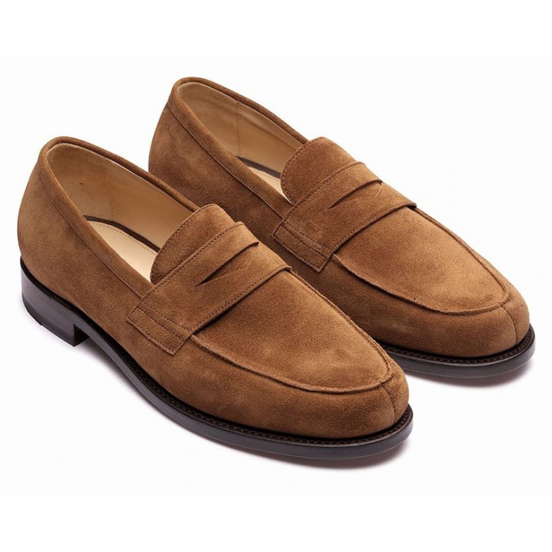 Paraboot Dax Gy Men's Loafers Brown | CANADA 02974C