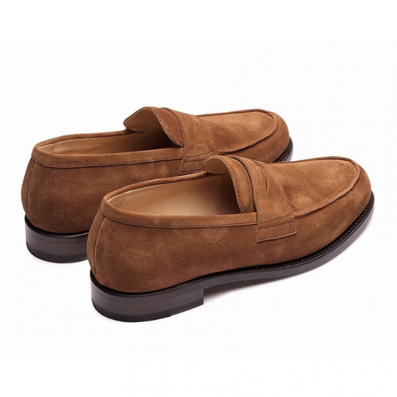 Paraboot Dax Gy Men's Loafers Brown | CANADA 02974C