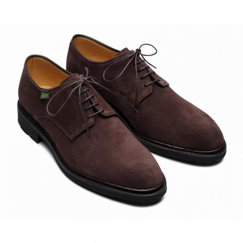 Paraboot Frenaye Men's Derby Shoes Dark Brown | CANADA 24658K