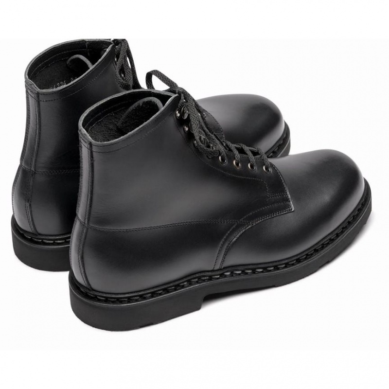 Paraboot Imbattable Men's Ankle Boots Black | CANADA 21359Y