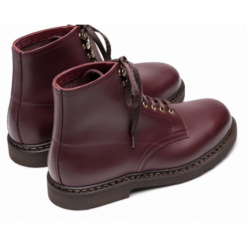 Paraboot Imbattable Men's Ankle Boots Red | CANADA 14032F