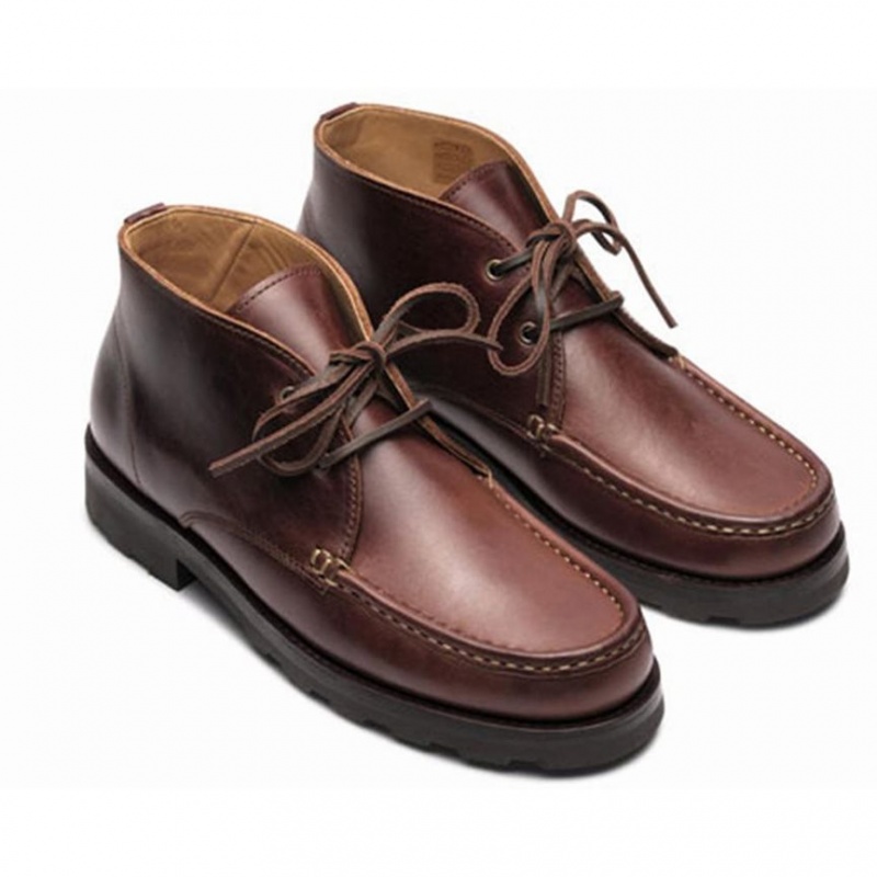 Paraboot Maine Men's Ankle Boots Brown | CANADA 81723Y