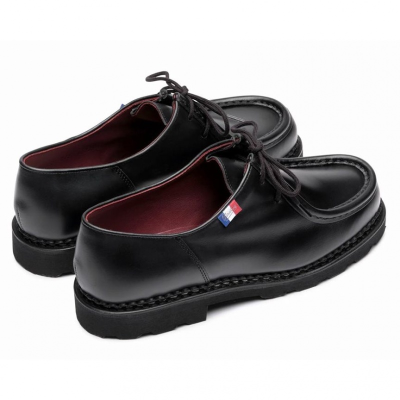 Paraboot Michael Bbr Men's Derby Shoes Black | CANADA 76594P