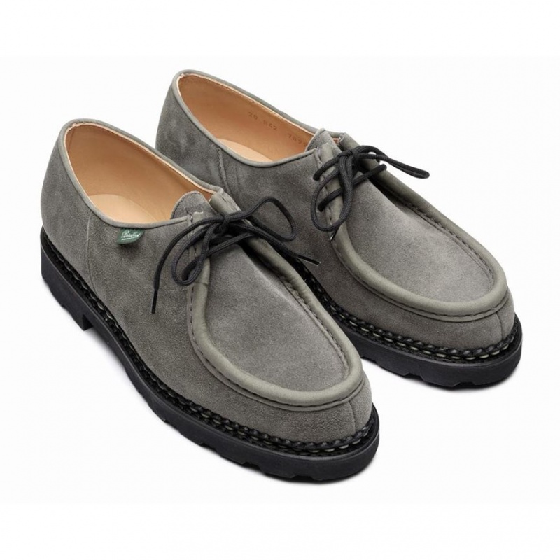 Paraboot Michael Men's Derby Shoes Grey | CANADA 68421U