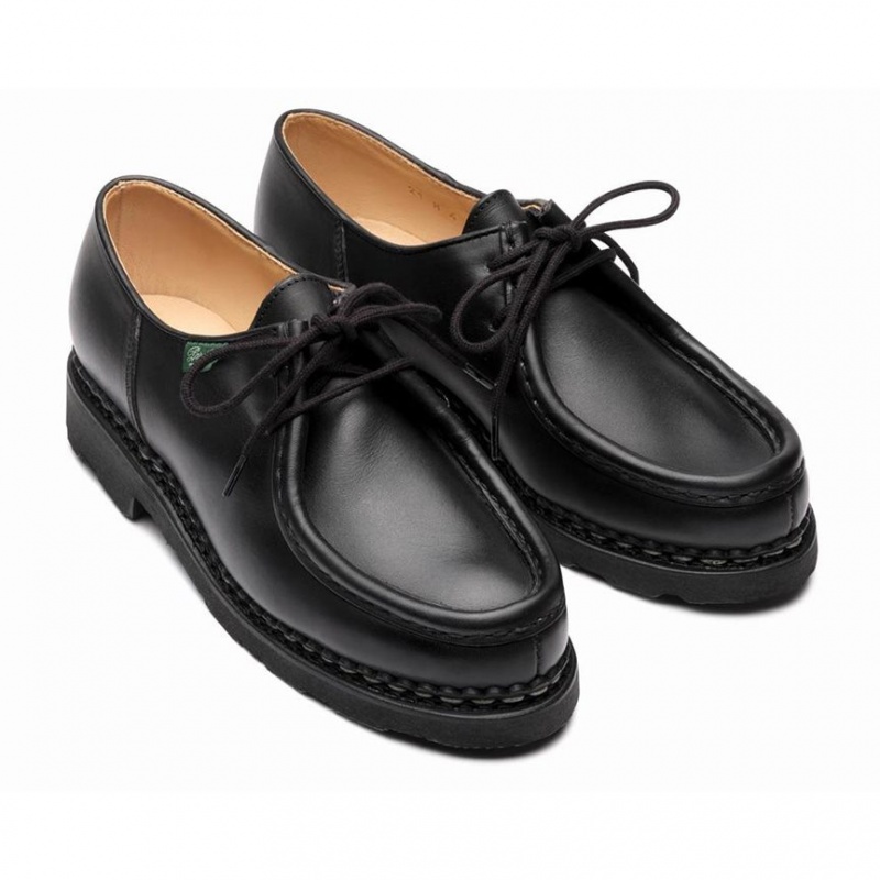 Paraboot Michael Women's Derby Shoes Black | CANADA 19546K