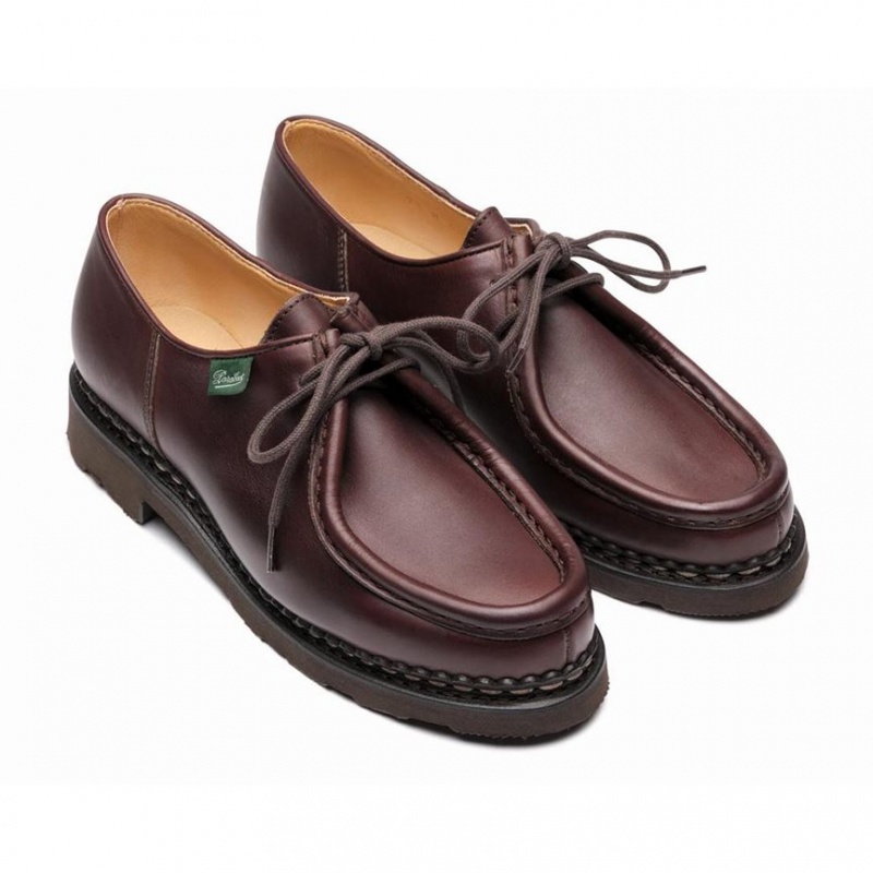 Paraboot Michael Women's Derby Shoes Dark Brown | CANADA 26479H