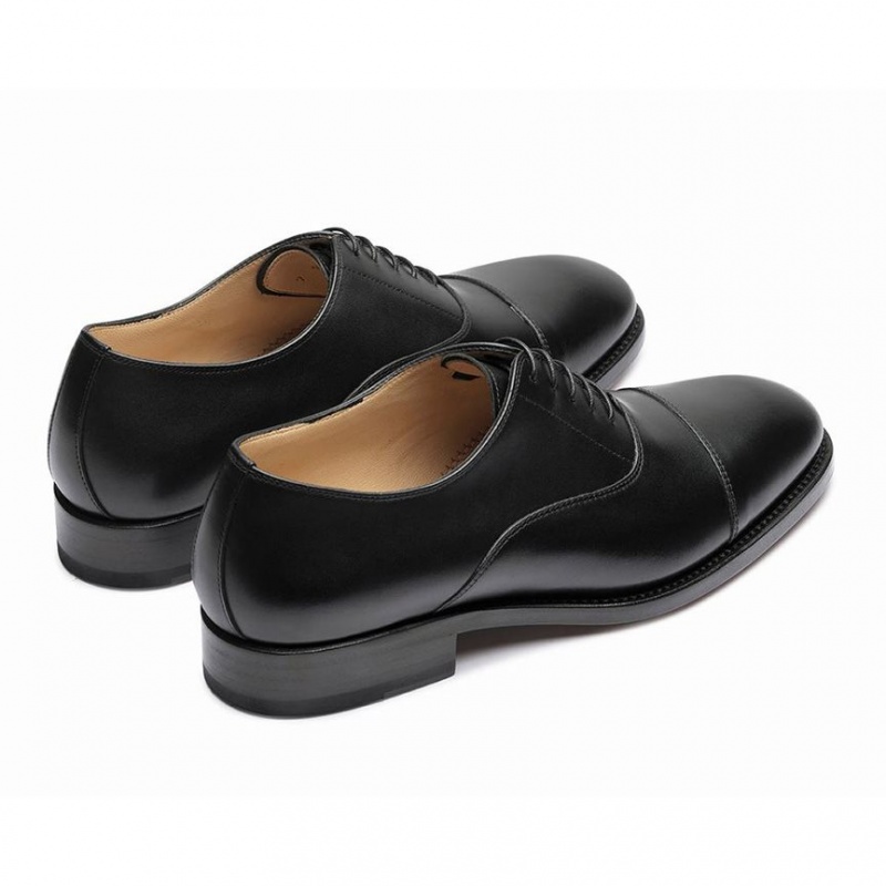 Paraboot Montaigne Gy Men's Oxfords Shoes Black | CANADA 12043I