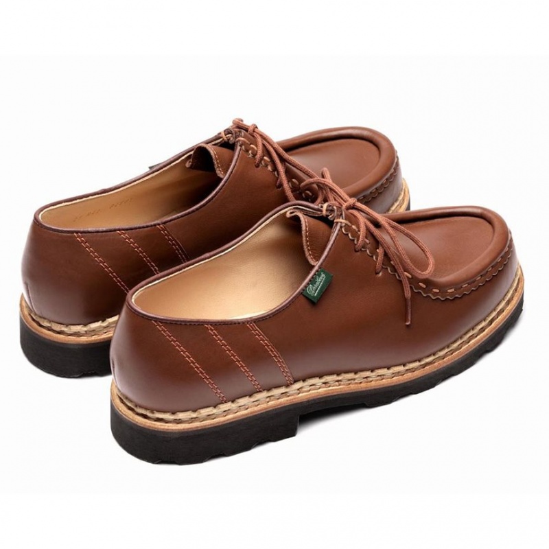 Paraboot Morzine Men's Derby Shoes Brown | CANADA 89135V