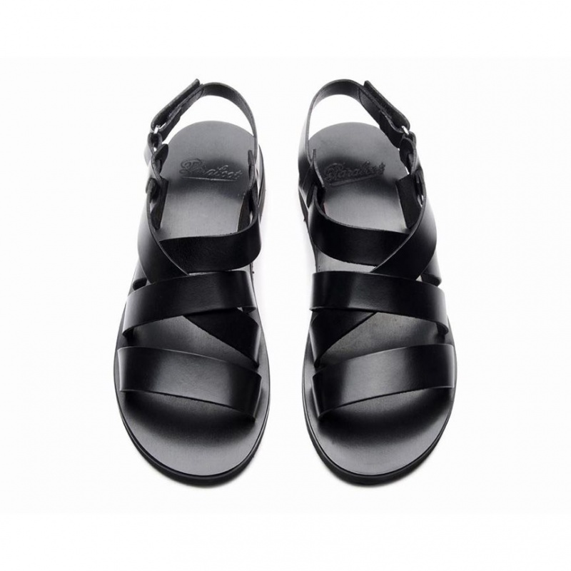 Paraboot Noumea Men's Sandals Black | CANADA 89641D