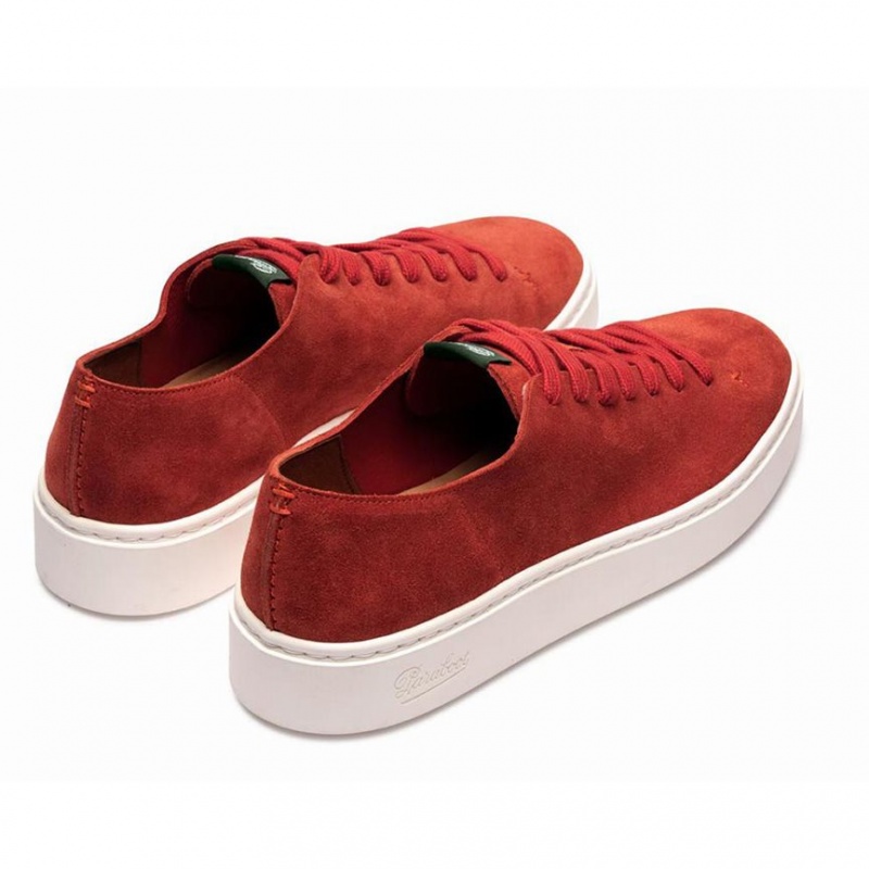 Paraboot Nova Men's Sneakers Red | CANADA 05794M