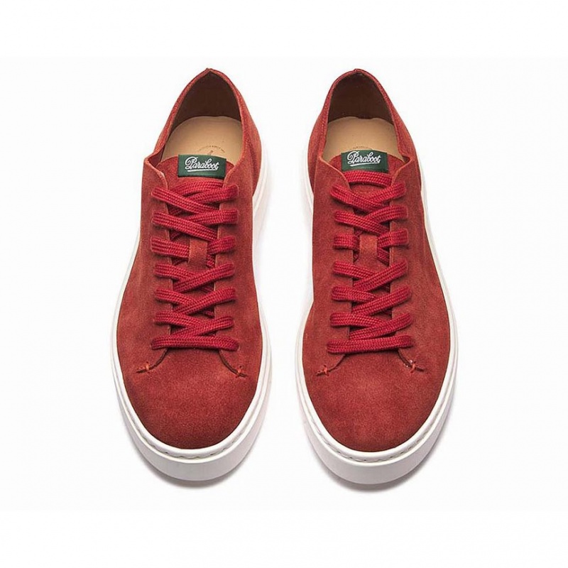 Paraboot Nova Men's Sneakers Red | CANADA 05794M