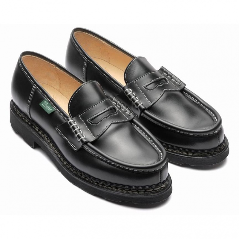 Paraboot Orsay Women's Loafers Black | CANADA 09621E